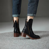 Clara - Leather Boots