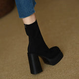 Olga - Modern-Style Boots with Suede Comfort