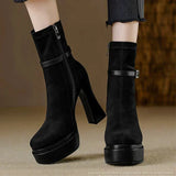 Meri - Luxury Platform Boots with Comfort and Style in Every Step