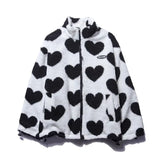 Scarlett - Reversible Heart Coat