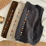 Maribela - Button Knit Vest