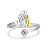 Dog Hug Ring
