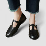 Camila - Mary Jane Orthopaedic Shoes with Low Heel