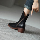 Clara - Leather Boots