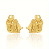 Dog Hug Earrings