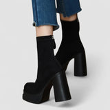 Olga - Modern-Style Boots with Suede Comfort
