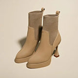 Libby - Platform Boots, Comfort and Feminine Elegance