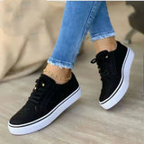 Xana - Lace-Up Trainers for Women