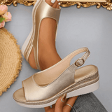Chelsea | Orthopedic Slingback Espadrille Sandals