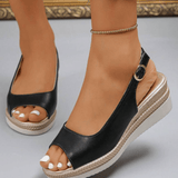 Chelsea | Orthopedic Slingback Espadrille Sandals