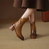 Clara - Leather Boots