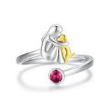 Dog Hug Ring
