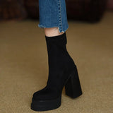 Olga - Modern-Style Boots with Suede Comfort