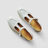 Camila - Mary Jane Orthopaedic Shoes with Low Heel