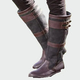 Retro Leather Boots
