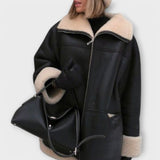 Hera - Leather Coat