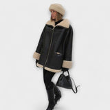 Hera - Leather Coat