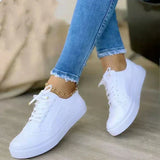 Xana - Lace-Up Trainers for Women