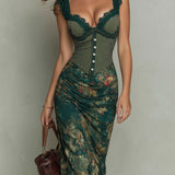 Tannea | Vintage Lace Maxi Dress