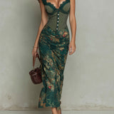 Tannea | Vintage Lace Maxi Dress