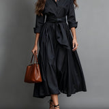 Hanna - Cotton Twill Shirt Dress