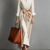 Hanna - Cotton Twill Shirt Dress