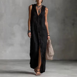 Bonnie | Effortless Sleeveless Long Dress