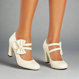 Bela - Bow Heels