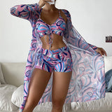 Laluna® | 3-Piece Printed Bikini Set