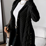 Sara - Fluffy Hooded Coat