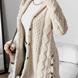 Sara - Fluffy Hooded Coat