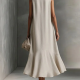 Astra - V-neck Sleeveless Maxi Dress