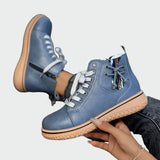 Low-Shaft Orthopaedic Leather Boots