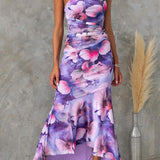 Xanthe - Pleated Summer Maxi Dress