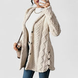 Sara - Fluffy Hooded Coat