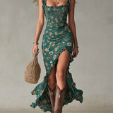Mika | Boho Retro Maxi Dress