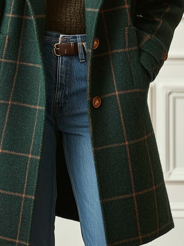 Irlanda - Check Pattern Coat