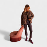 Rosa - Modern Leopard Print Coat