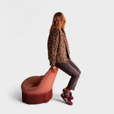 Rosa - Modern Leopard Print Coat